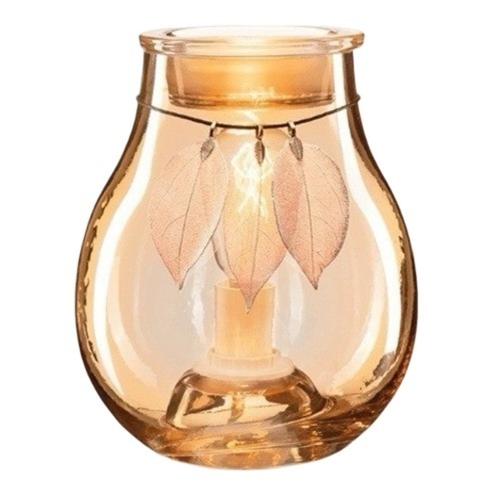 Scentsy Amber Glow Scentsy Warmer Full Size New in Box Wax RETIRED